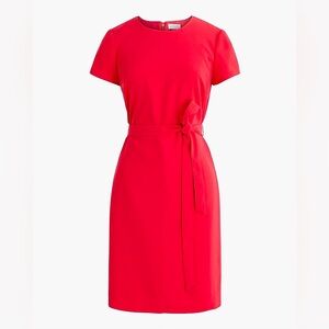 J.Crew Factory- NWT -Short-sleeve belted suiting dress - Size: 8 (M)